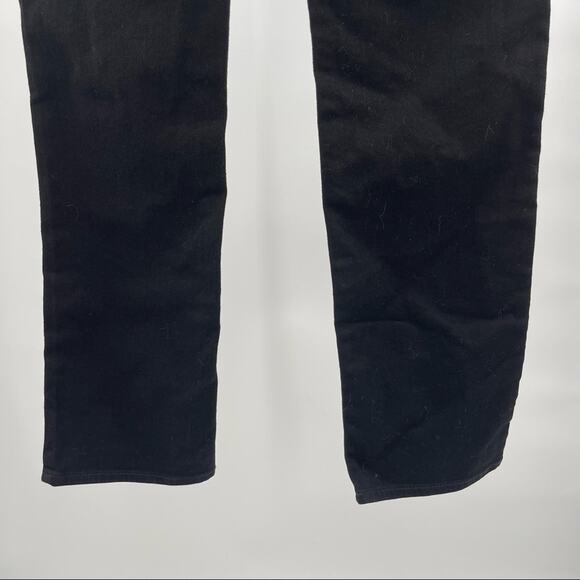 NYDJ Not Your Daughters Jeans Denim Sheri Slim Lift & Tuck Black NWT Size 6 - Picture 10 of 14